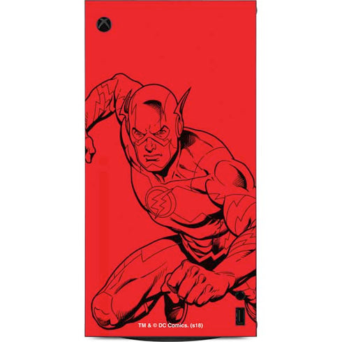 DC Comics The Flash Comic Pop XBox Series X Digital Edition Console Skin